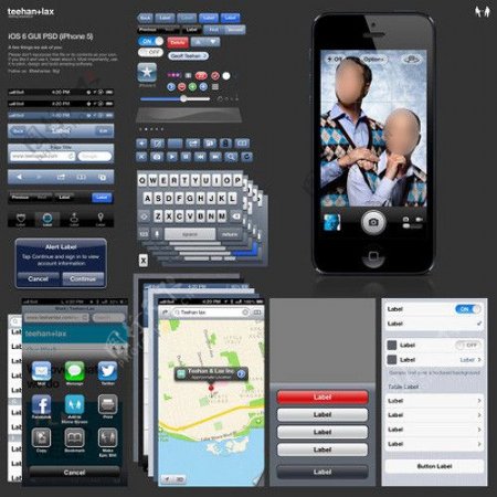 iOS6GUI图形用户界面图片