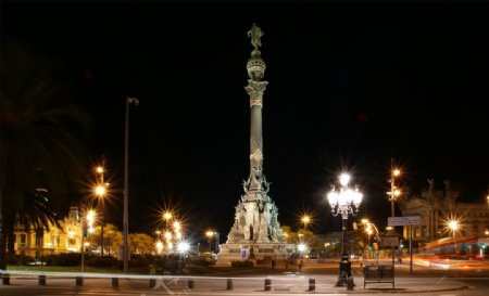 巴塞罗那哥伦布纪念碑图片