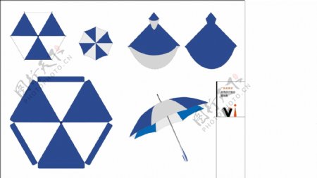 vi广告伞雨衣图片