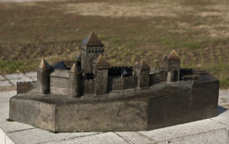 卡莱梅格丹城堡模型图片