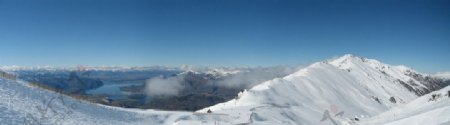 treblecone雪山美景图片