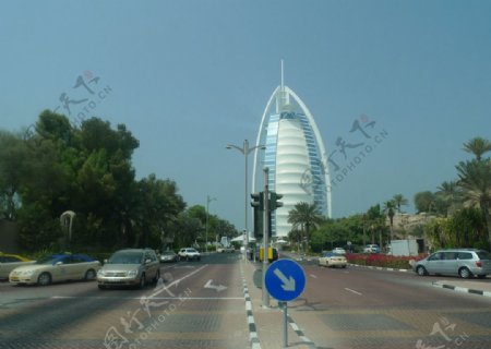迪拜帆船酒店外形图片