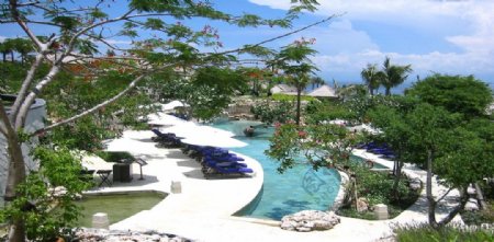 印尼峇厘岛山顶花园别墅图片