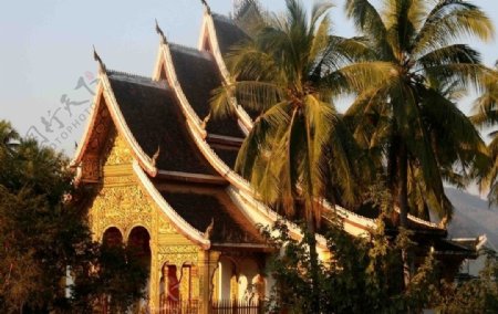 老挝朗勃拉邦皇宫图片