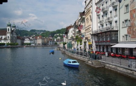 瑞士城市图片