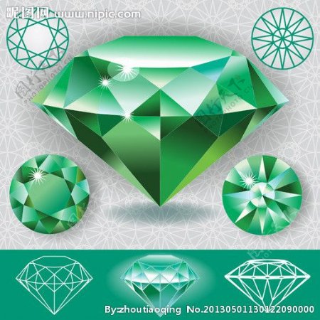 钻石矢量素材图片