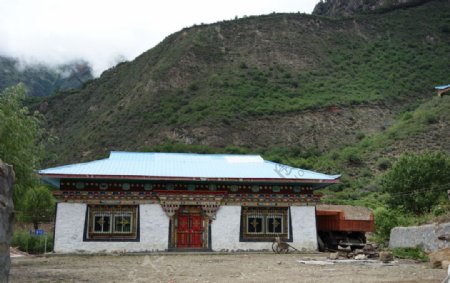 西藏民居房子图片