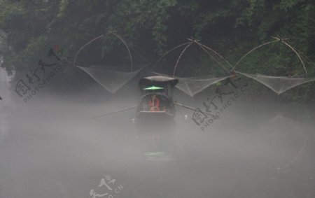 江山渔家图片