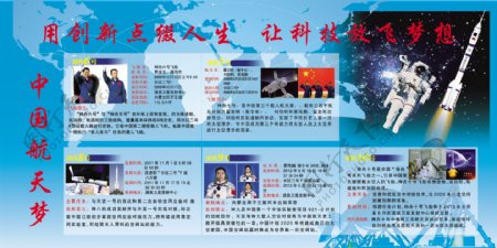 中国航天梦设计宣传图片