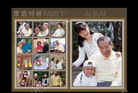 家庭相册图片