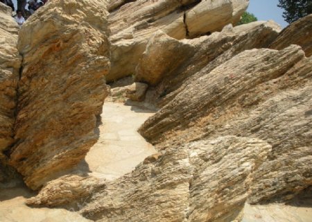 金石滩石头图片