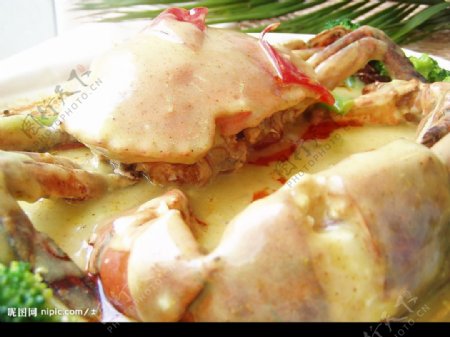 泰皇咖喱蟹图片