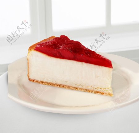 草莓芝士蛋糕图片