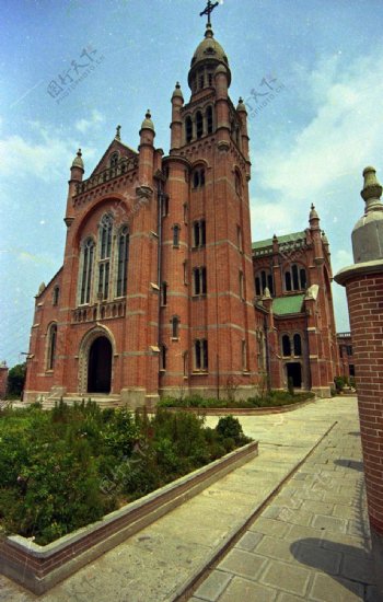 上海松江教堂图片