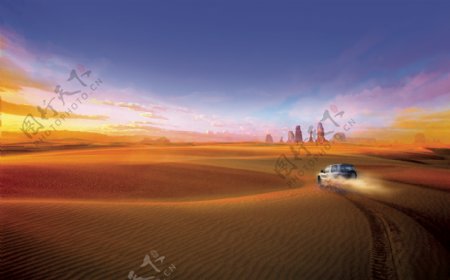 沙漠越野图片
