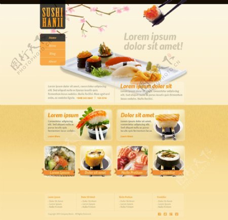 食品网站图片