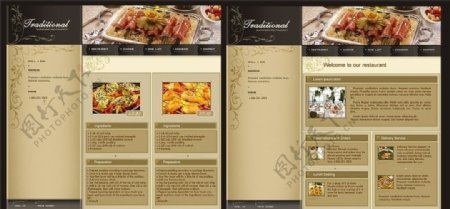 欧美美食网页图片