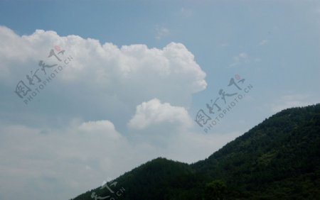 高山云影图片