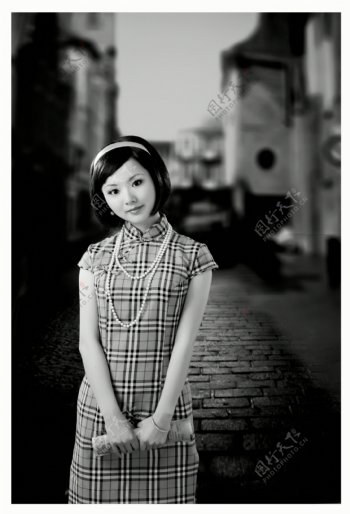 亚洲美女写真中国旗袍amiee图片