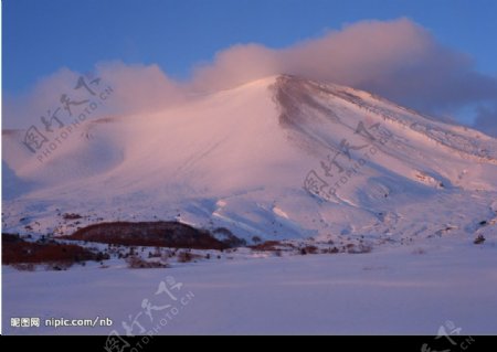 雪山摄影图片