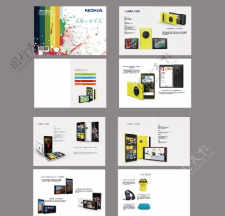 诺基亚lumia画册图片