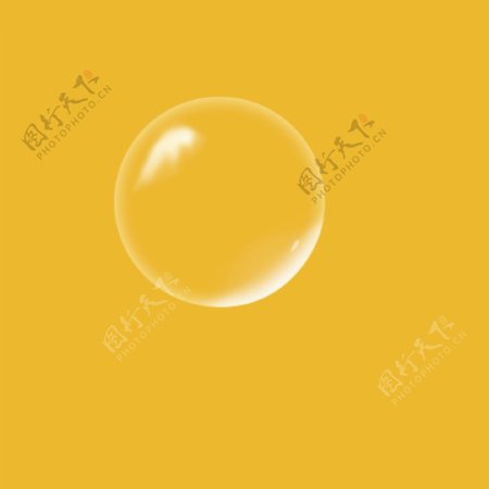 透明水滴泡泡图片