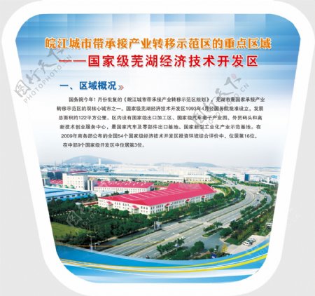 芜湖经济技术开发区展会展板图片