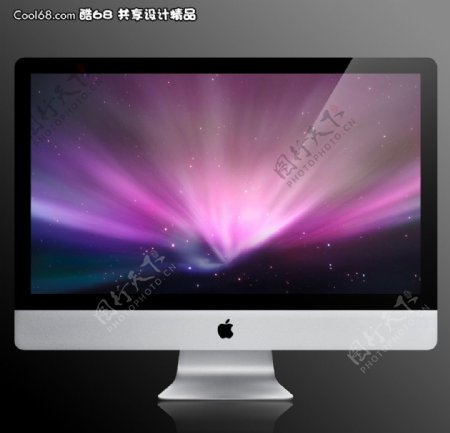 苹果Mac电脑效果图图片