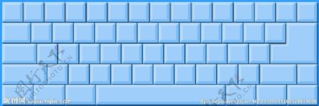 触摸屏蓝色键盘图片