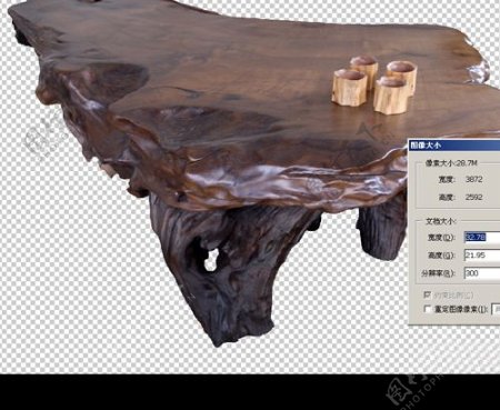 景石石茶桌图片