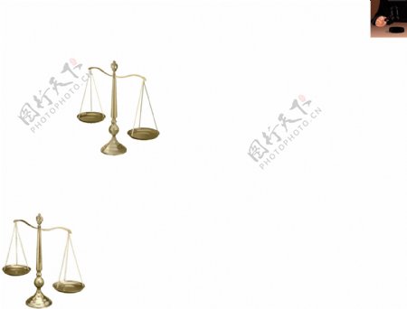 司法公正主题矢量素材图片
