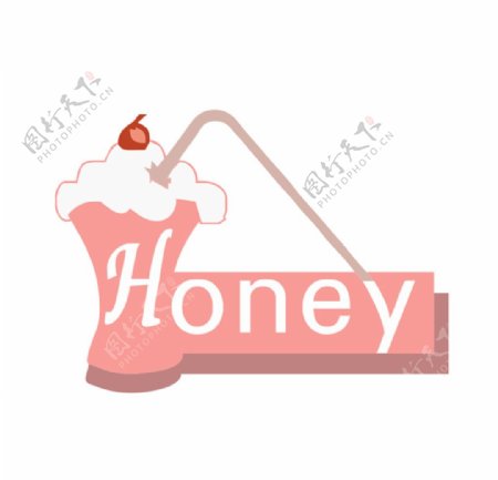 Honey可爱挂牌