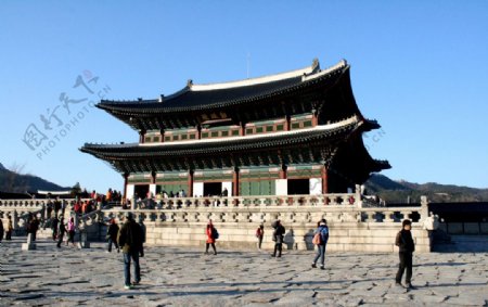 韩国建筑景福宫皇宫