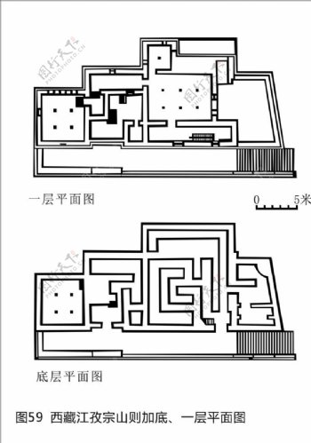 藏族建筑平面图