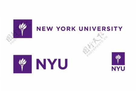 美国纽约大学校徽