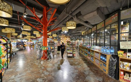 超市货架超市货架超市展示