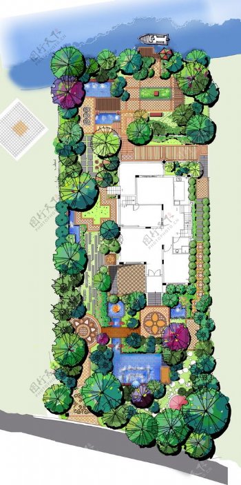 9个别墅花园平面方案