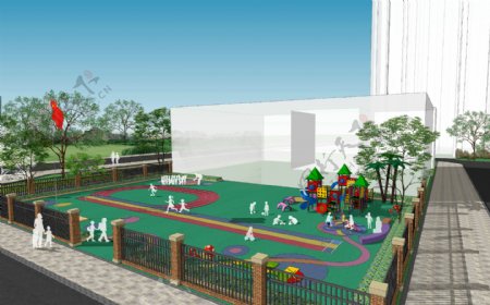 幼儿园室外活动区设计