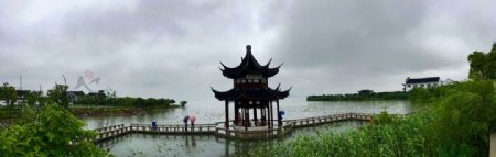 雨中游太湖
