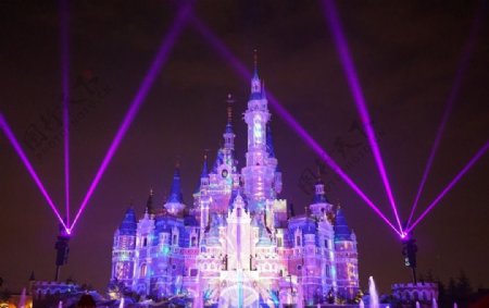 迪士尼乐园奇幻童话城堡