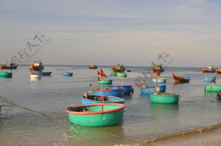 越南特色渔船