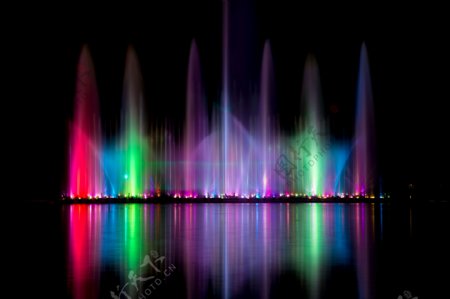 七彩音乐喷泉