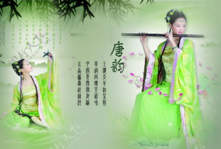 中国风模版唐韵系列打包下载分享原创