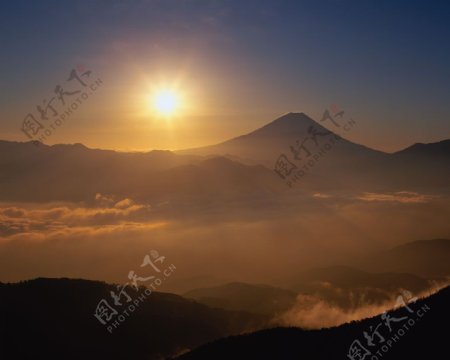 山川云海风景图片图片