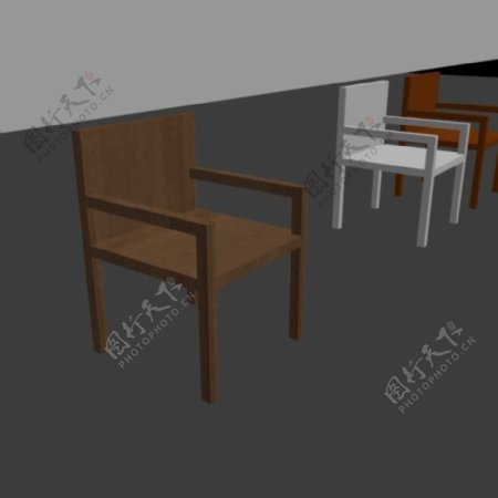 简约椅子3DsMAX源文件分享