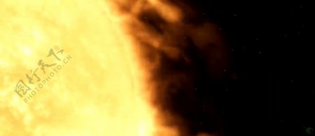 太阳系外行星蒸发Evaporatingextrasolarplanet高清视频素材
