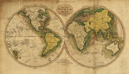 世界航海地图图片