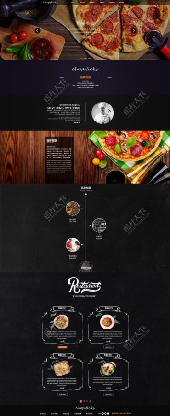 美食网站美食素材美食企业文化披萨