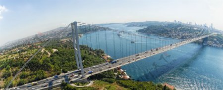 美丽的伊斯坦布尔大桥图片