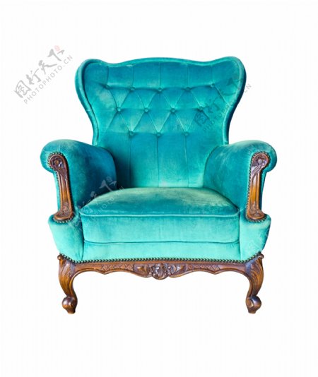欧式复古沙发椅子